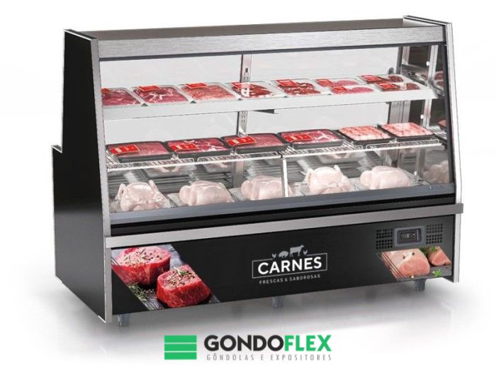 Expositor Refrigerado para Carnes Curitiba Gondolas Curitiba