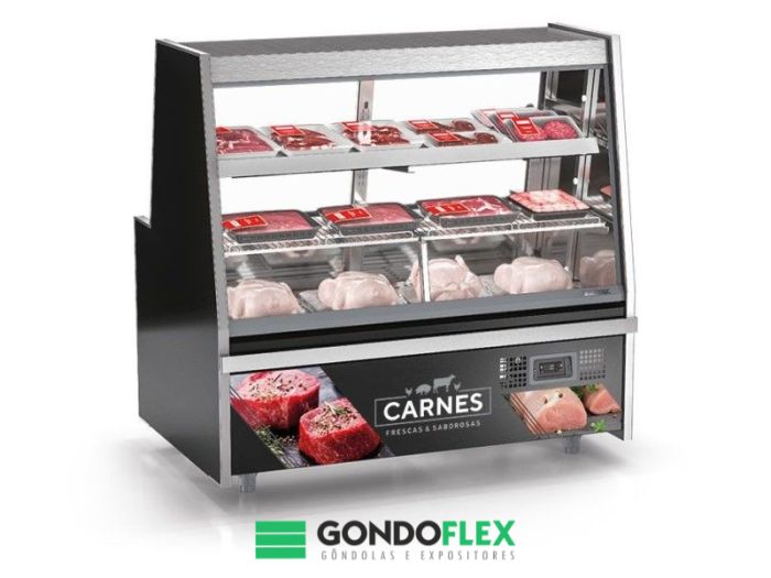 Expositor Refrigerado para Carnes Curitiba Gondolas Curitiba