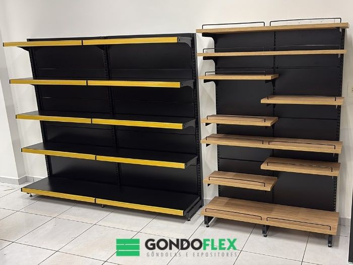 Comprar Gôndolas para Loja Curitiba Gondolas Curitiba