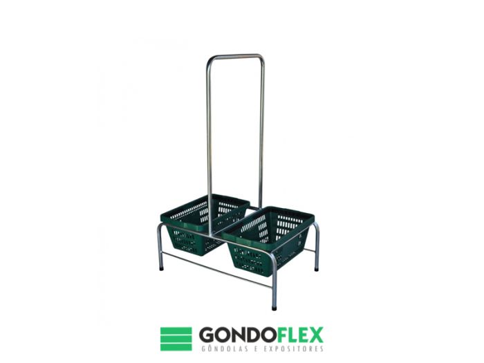 Cestinha Para Mercados Gondolas Curitiba Gondoflex