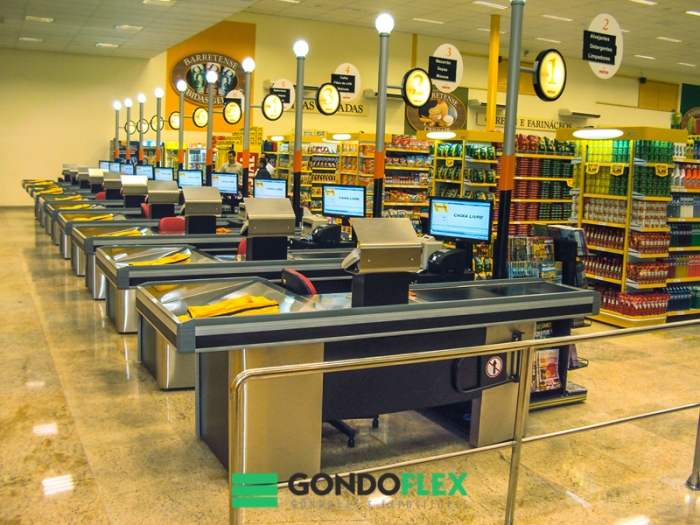 Check Out - Caixa para Mercado Gondolas Curitiba